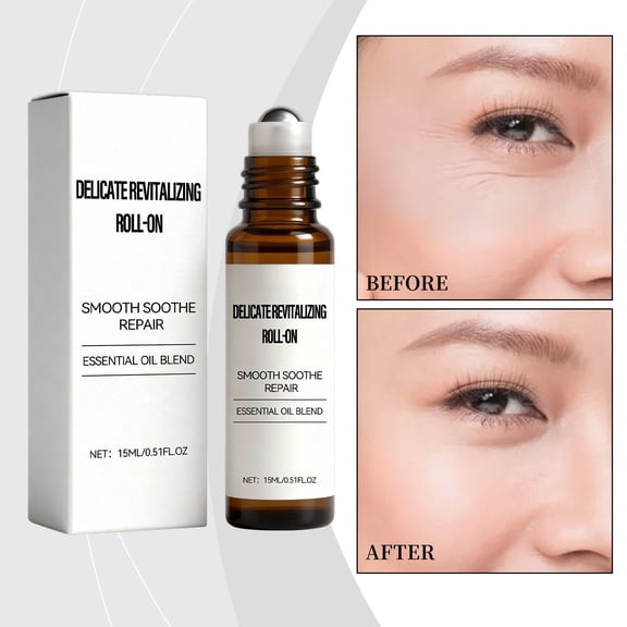 SBYOJLPB DELICATE REVITALIZING ROLL-ON SMOOTHES SOOTHE REPAIR ESSENCES OIL BLENDS 15ml