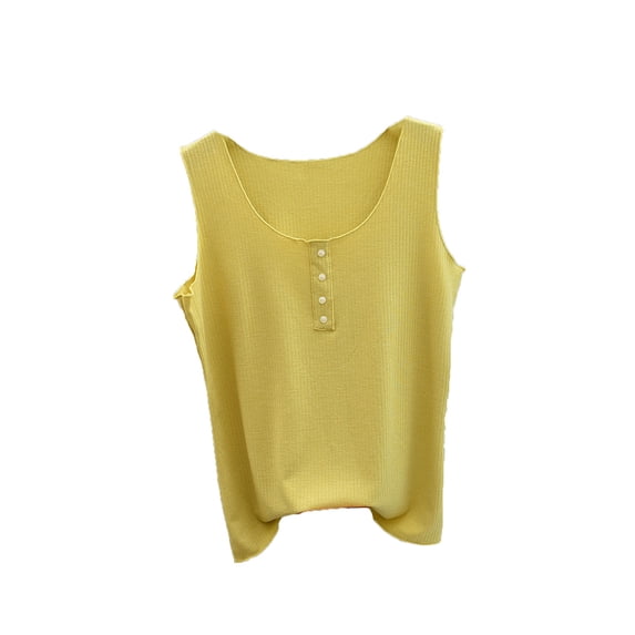 SBYOJLPB Fashion Womens Tank Top Summer Sleeveless Round-Neck Comfy Solid Regular Tank Tops