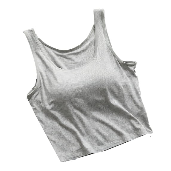 SBYOJLPB Fashion Womens Tank Top Summer Sleeveless Round-Neck Comfy Solid Regular Tank Tops