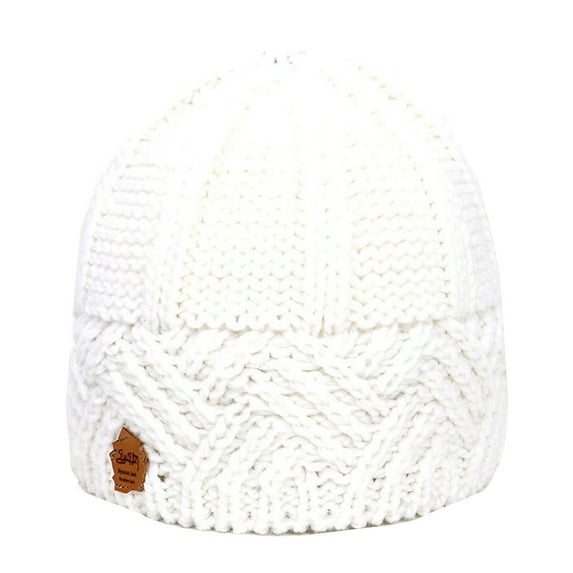 SBYOJLPB Hats for Women Women Fashion Keep Warm Winter Hats Knitted Wool Hemming Hat