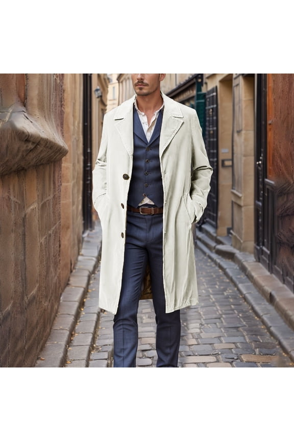 Men's Solid Color Long Sleeve Hooded Plush Thick Fleece Jacket Warm Winter Heavy Duty Workwear Casual Outerwear Comfortable Soft Pullover Beige