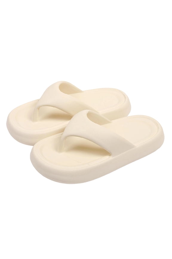 Men's and Women's Sandals Fashion Casual Flip-Flops Couple's Indoor Dwarf Print Thick-Soled Soft-Soled Home Flip-Flops