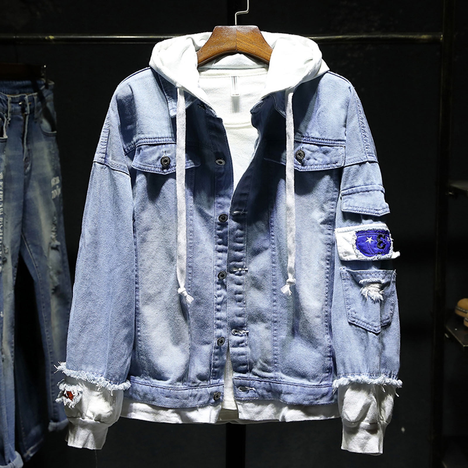 Fake shop denim jacket