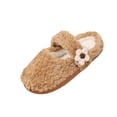 thumbnail image 1 of SBYOJLPB Solid Color Slipper for Women Winter Home Indoor Casual Slippers, 1 of 9