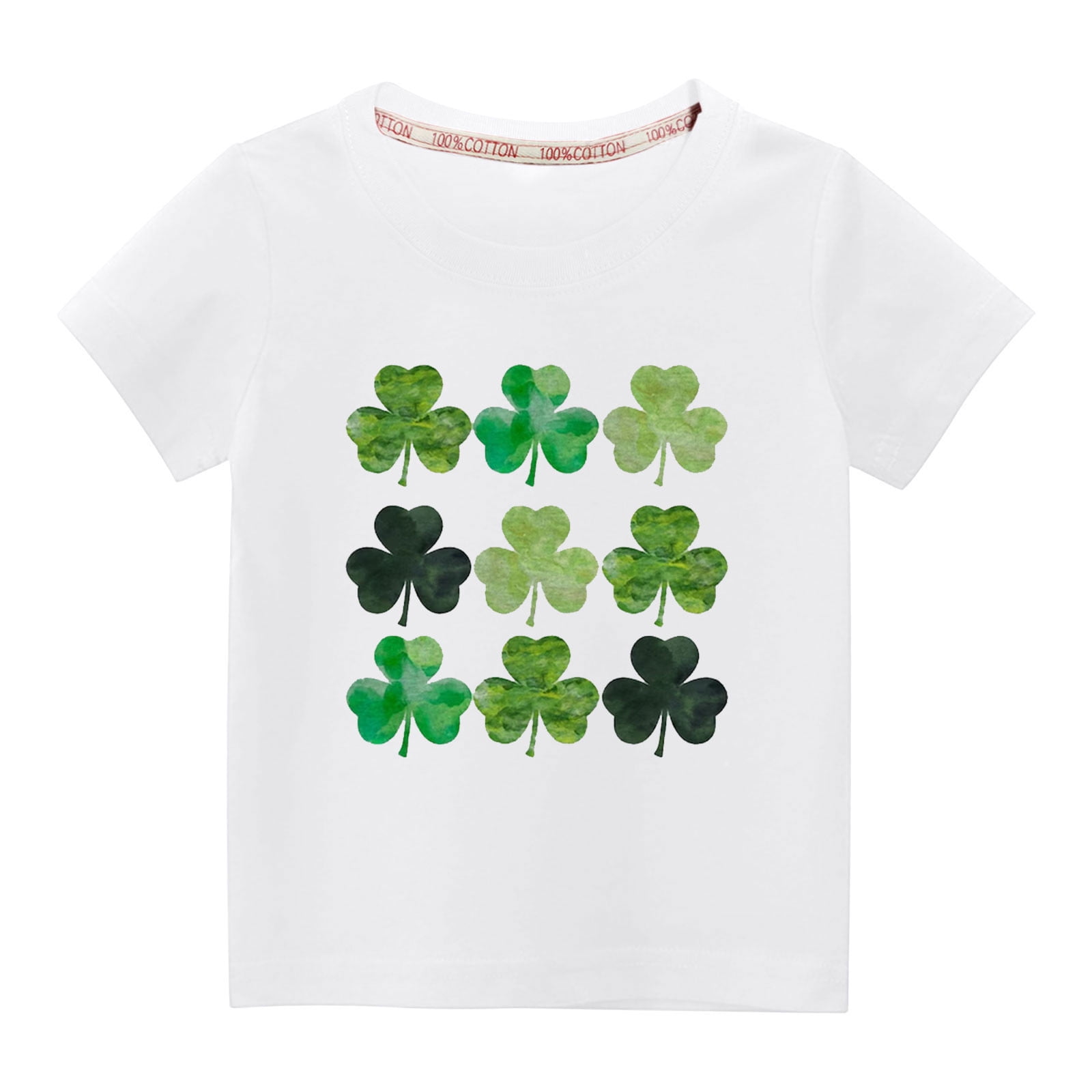 SBYOJLPB St. Patrick's Day Shirt Toddler Kids Boys Girls Fashion Cute ...