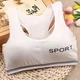 thumbnail image 1 of SBYOJLPB Kids Underwear Bra Vest Children Underclothes Sport Undies Clothes (White), 1 of 5