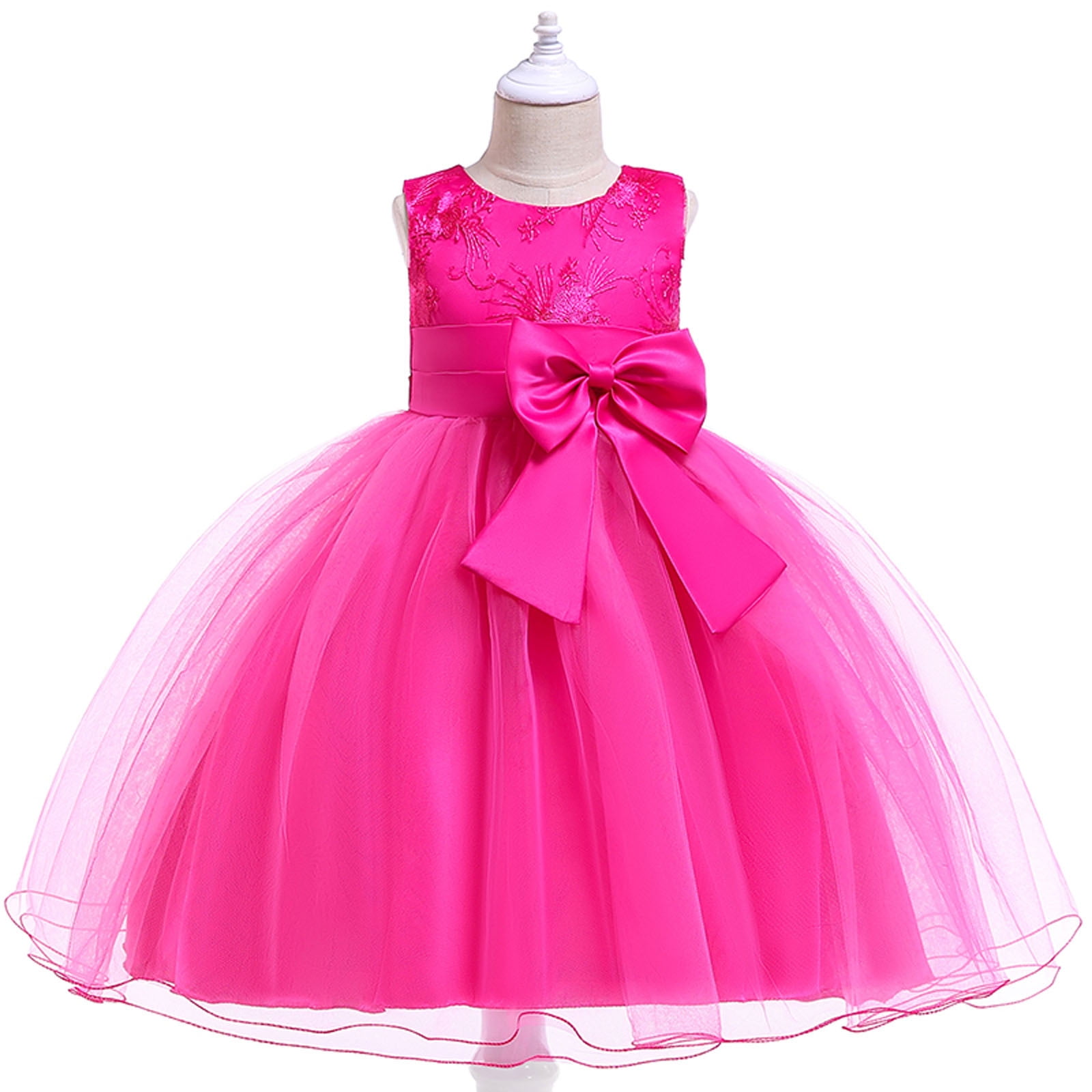 Baby Girls Net Long Gown (Size -26) : Amazon.in: Clothing & Accessories
