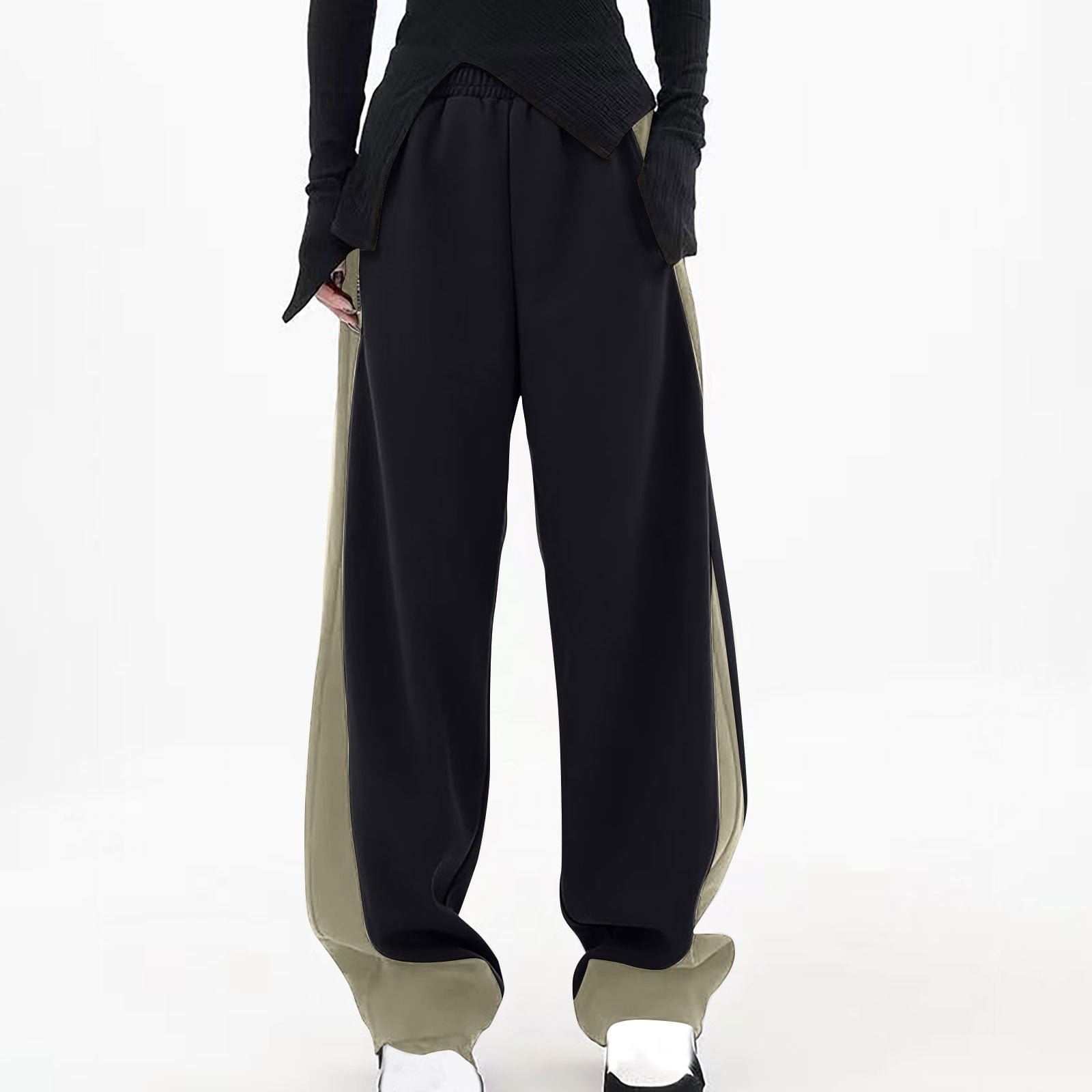 SBYOJLPB Trousers Pants for Women Plus Size Women's Loose Wide Leg