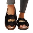 thumbnail image 1 of SBYOJLPB Women Slippers Open Toe Footwear Soft Cushioned Base Indoor Outdoor Daily Slippers, 1 of 7