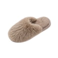 thumbnail image 1 of SBYOJLPB Women's Closed-Toe Slipper Casual Winter Solid Color Fluffy Plush Home Indoor Comfortable Slippers, 1 of 5