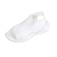 thumbnail image 1 of SBYOJLPB Women's Fashionable Sandals Casual Solid Color Knitted Mesh Hollow-Out Breathable Sandals Soft Sole Comfortable Sandals, 1 of 9