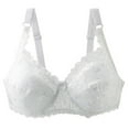 thumbnail image 1 of SBYOJLPB Women's Lace Bras Adjustable Strap Solid Color Underwear Comfort Everyday Underwear, 1 of 8