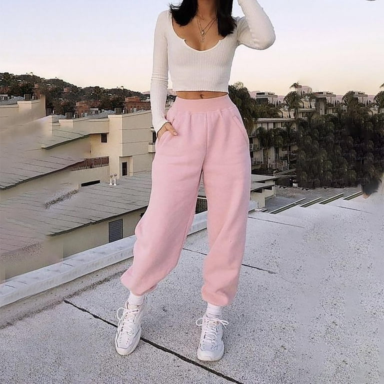 Colored plus size pants sales