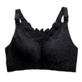 thumbnail image 1 of SBYOJLPB Women's Sexy Bra Women's Thin Lace without Steel Rim Bra Black 8(36/80AB(L)), 1 of 2