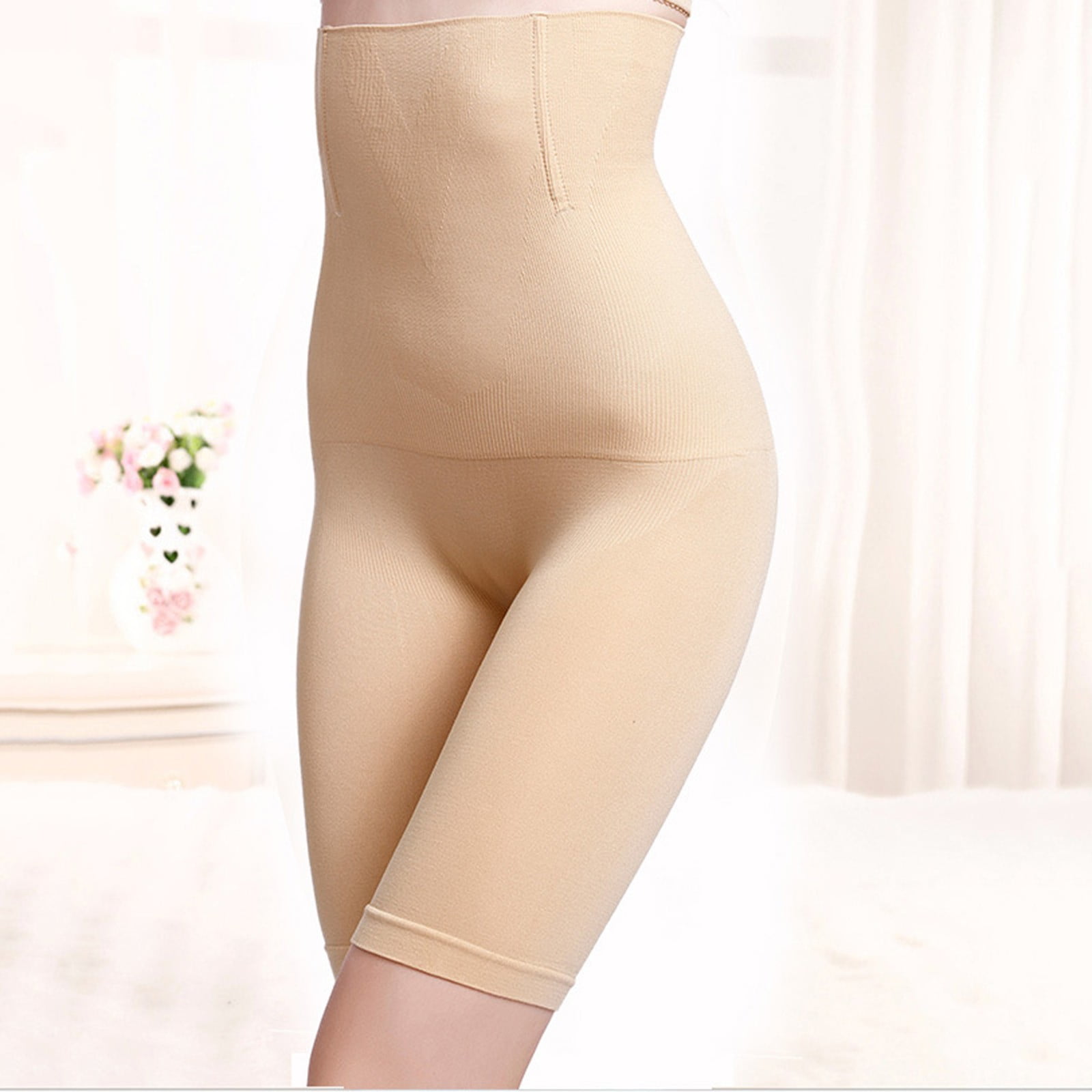SBYOJLPB Womens Fashion Women's Shapewear Women High Waist Flat AngleSuck  Stomach Butt Lift Beautiful Body Shaper Beige XXL 