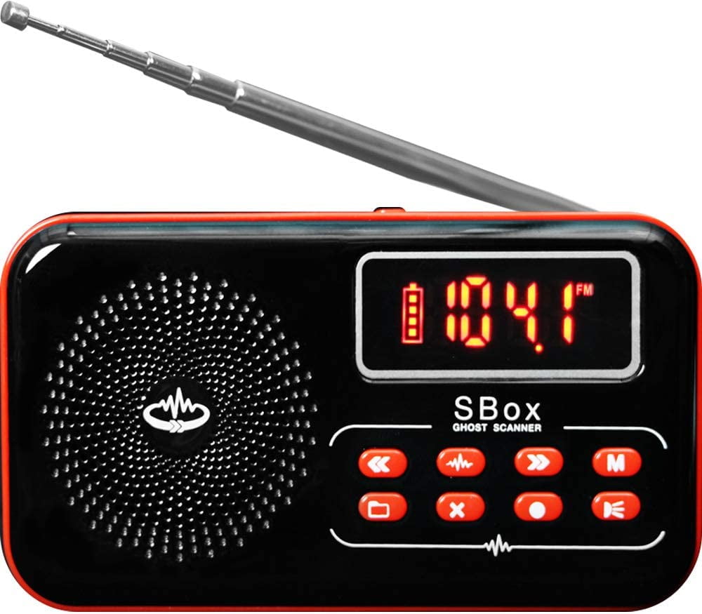 SBox Spirit Box EVP Recorder with Built-in Flashlight