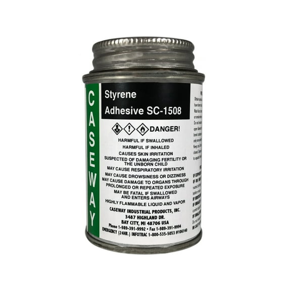 SC-1508 Bodied Styrene Cement - 1/4 pint (4 fl oz)