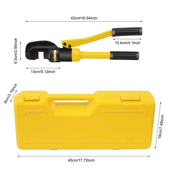 SC-16 Hydraulic Rebar Cutter 16mm Rebar Cutter 8 Ton Hydraulic Rebar Cutter with Portable Box