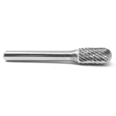1/4 Shank Diameter Drillco 7000G Series Magnum Solid Carbide Bur 5/8 Head Diamet