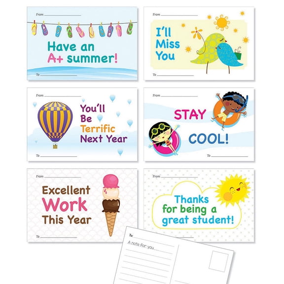 SC-834515 - Hello Summer Postcards by Scholastic Teaching Resources