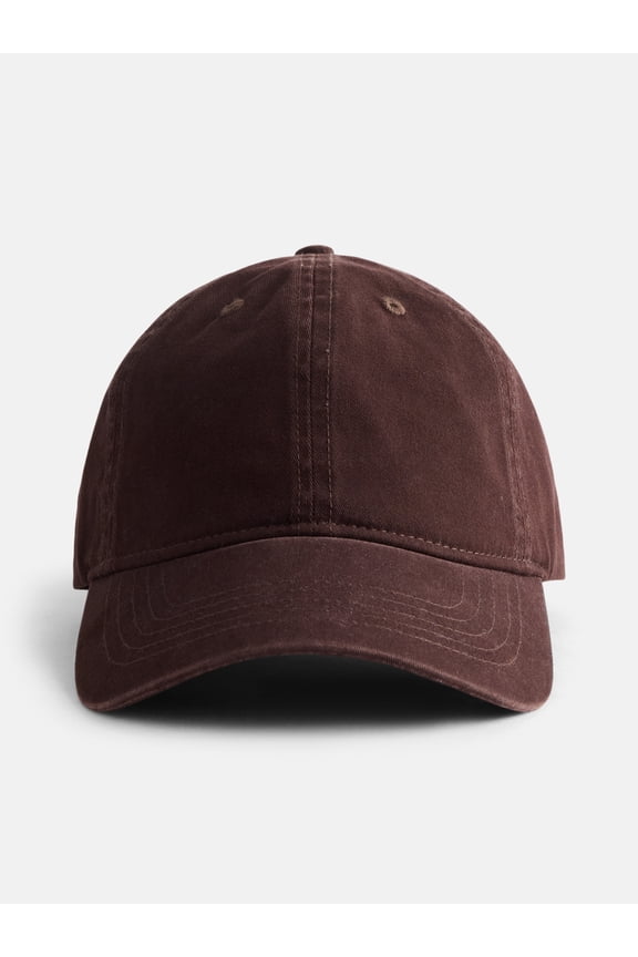 Women's Twill Baseball Hat, Carob