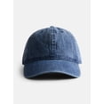 thumbnail image 1 of Scenario Women's Twill Baseball Hat, Medium Denim, 1 of 3