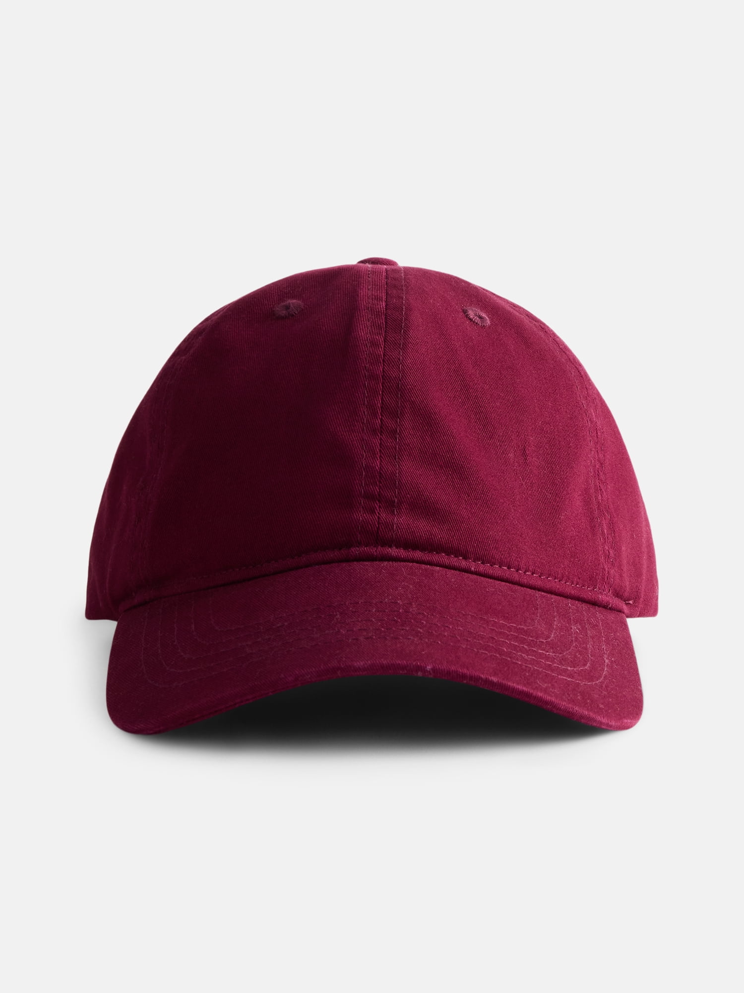 Scenario Women's Twill Baseball Hat, Merlot Wine