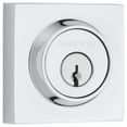 thumbnail image 1 of SC.CSD.260.6L.DSContemp Square 1-Cyl Deadbolt - Polished Chrome, 1 of 7