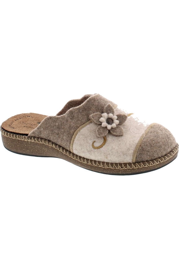 Womens 18017 I Heart Teddy Cozy House Slippers Made in Europe