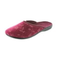thumbnail image 1 of SC Home Collection Womens Closed Toe Flower Design Slippers, 1 of 2