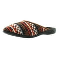 thumbnail image 1 of SC Home Collection Womens Comfortable Cozy Closed Toe Knit Print Slippers, 1 of 2