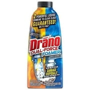 SC Johnson Drano Foam Dual Force Foamer Drain Cleaner - 17 Fl Oz