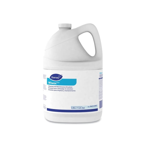 SC Johnson - 94512767 - Wiwax Cleaning & Maintenance Emulsion, Liquid, 1 gal Bottle, 4/Carton