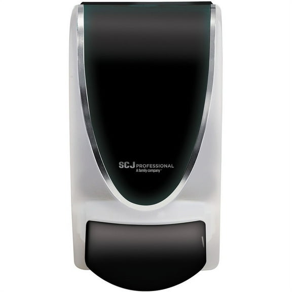 SC Johnson Manual Soap Dispenser - Manual - 1.06 quart Capacity - Durable, Antimicrobial, Anti-bacterial - Black - 1Each | Bundle of 2 Each