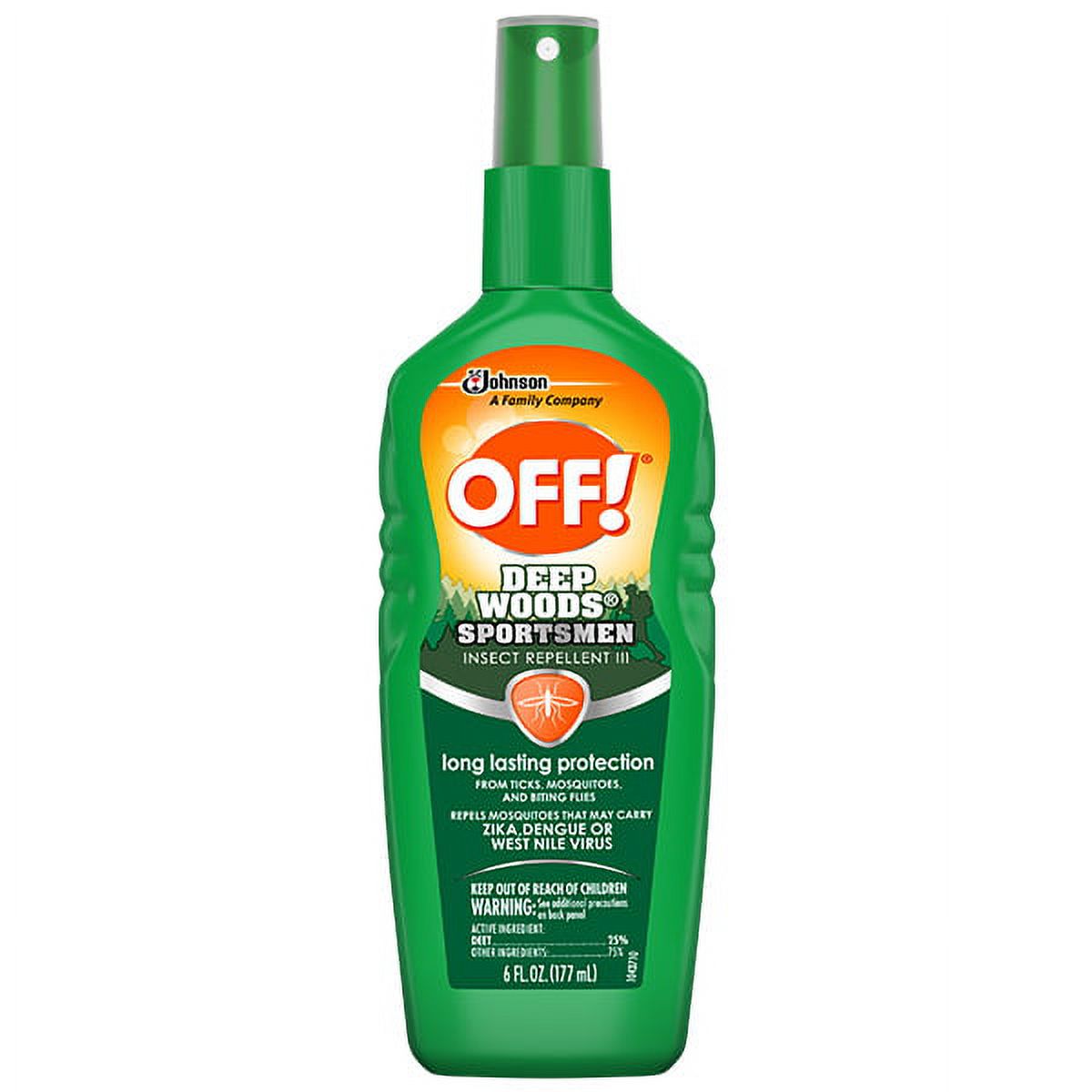 SC Johnson OFF! FamilyCare Insect Repellent IV (Unscented), 0.5 oz Pump