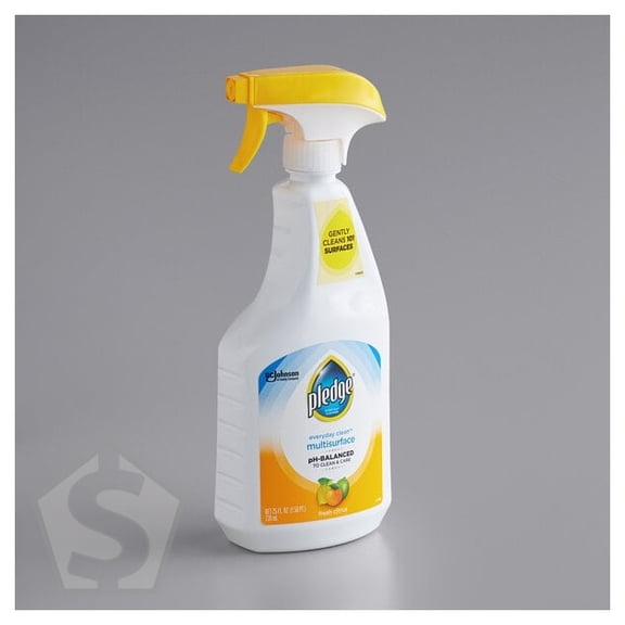 SC Johnson Pledge 336283 25 oz. Multisurface pH-Balanced Citrus Cleaner - 6/Case