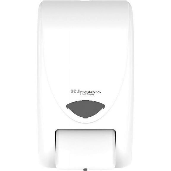 SC Johnson SJNWHB2LDP Proline Curve Manual Dispenser, White - 2.11 qt.