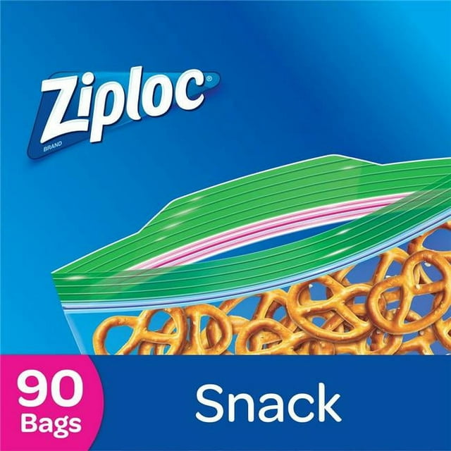 SC Johnson Wax 90 CT Ziploc Snack Bag