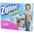 thumbnail image 1 of SC Johnson Ziploc Big Bag Large Double Zipper Pack - 3, Blue, 1 of 8