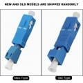 SC Male to LC Female Single Mode Fiber Optic Hybrid Optical Adaptor Converter