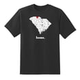 thumbnail image 1 of SC Map South Carolina Home State Love South Carolina Home Design Mens Graphic T Shirts for Men Women Black,XXL, 1 of 1
