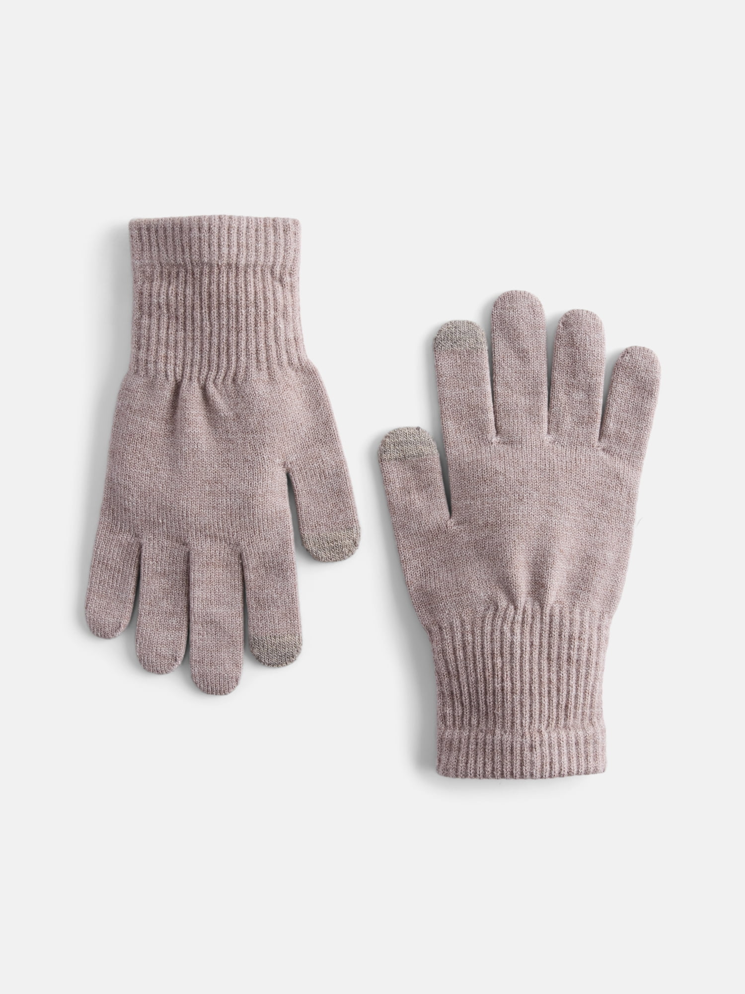 Scenario Women's Tech Touch Knit Gloves, Toasted Heather