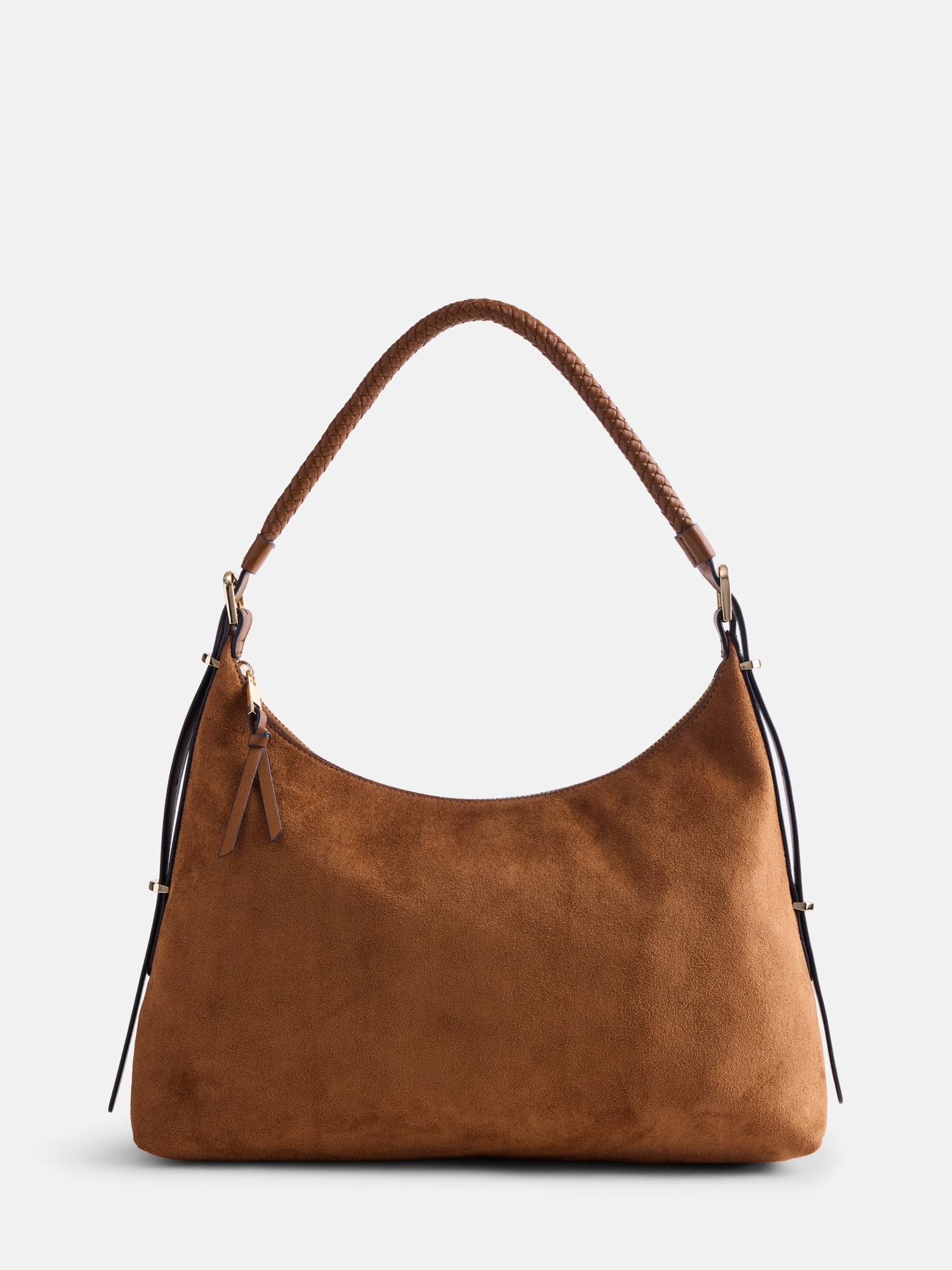 Scenario Women's Top Zipper Shoulder Bag, Autumn Brown