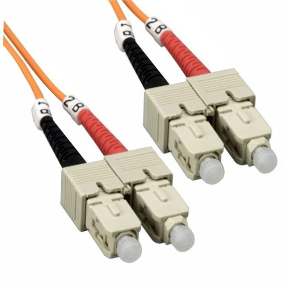 SC to SC Duplex Multimode Fiber Optic Cable