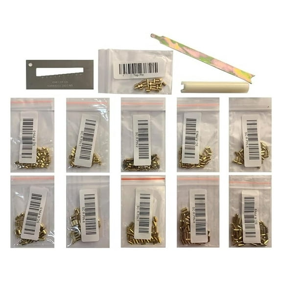 SC1 / SC4 Compatible Keyway Re-Key Kit Bottom Pins #0 to #9 with 50 of Each pin and More SC Rekeying Set
