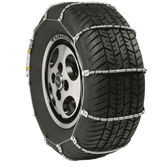 SC1040 Radial Chain Cable Traction Tire Chain - Set of 2, Silver