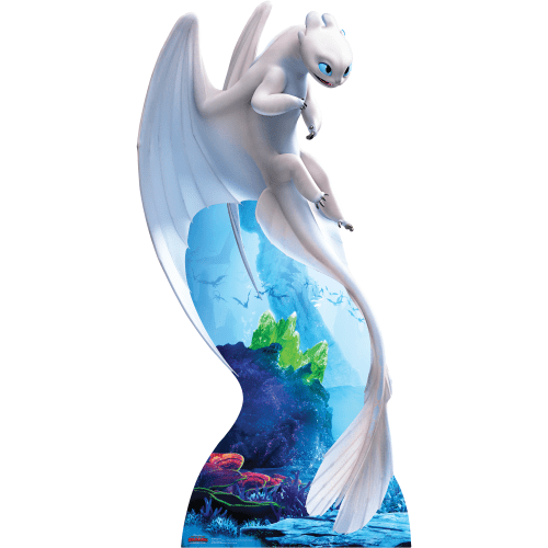 SC1299 Light Fury How to Train Your Dragon Cardboard Cutout Standup