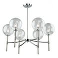 thumbnail image 1 of SC13126CB-Artcraft Lighting-Hamilton - 6 Light Chandelier-Chrome/Brushed Nickel Finish, 1 of 6