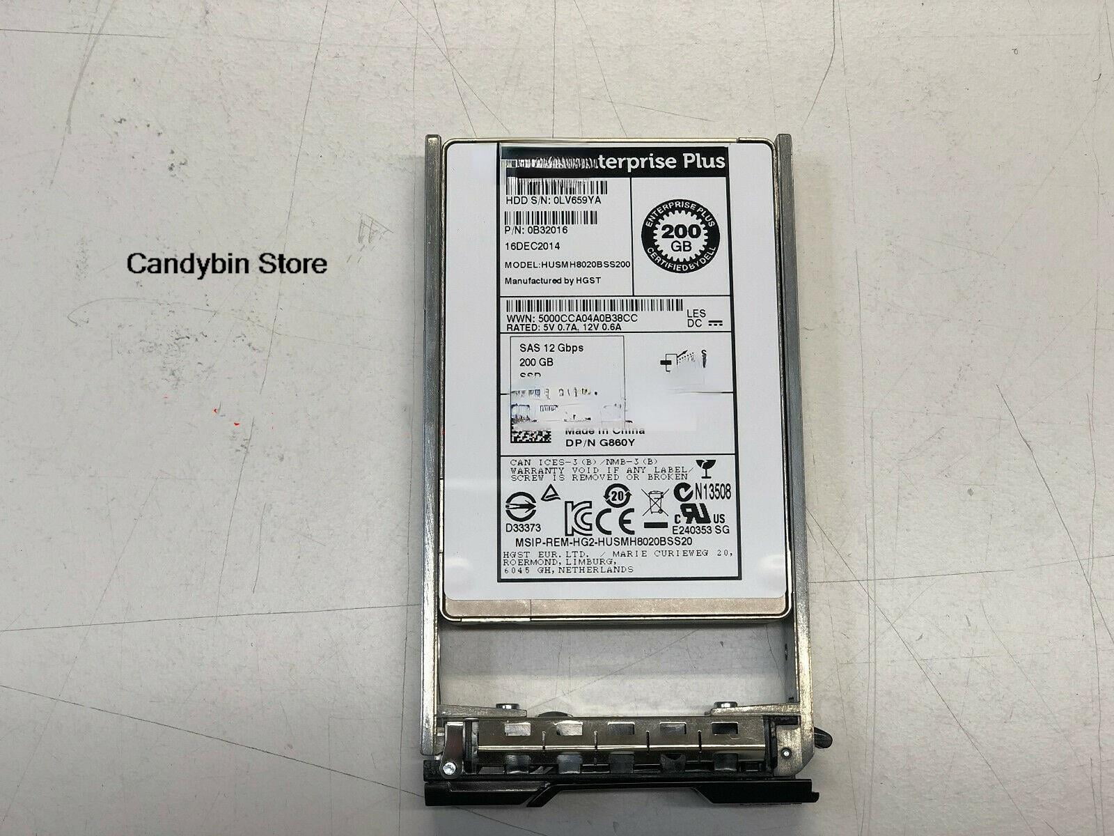 SC200 SC220 SC4020 SC5020 Compay Solid State Storage Hard Disk 200G SAS SSD