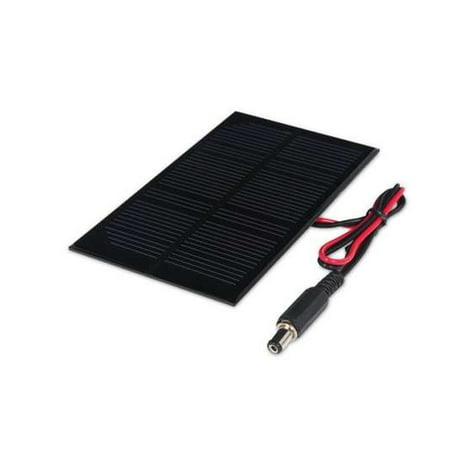 SC20050 - SOLAR PANEL 5V 200MA 120X70MM W/2.1MM PLUG TERMINATION